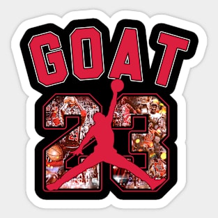 The Goat - Legendary MIchael Jordan 23 Sticker